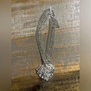 Paula Abdul QVC heart necklace